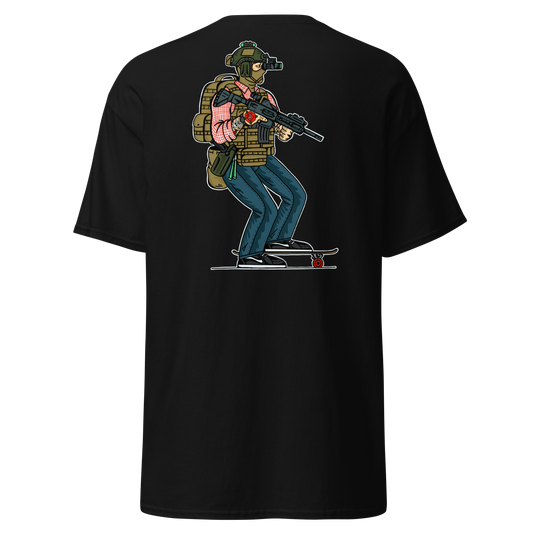Camiseta skateboarder operator